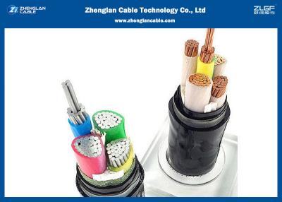 중국 0.6/1 킬로볼트 3Cx35+1Cx16sqmm XLPE 저압전력케이블 판매용