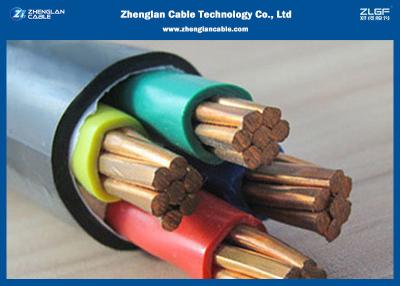 China 0.6/1kv 4 core Cu Xlpe Pvc Unarmored Fire Resistant Power Cable for sale