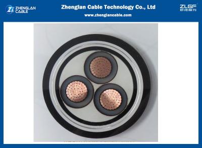 China cable de transmisión acorazado del aislamiento 36KV milivoltio de 3*300sqmm STA XLPE en venta