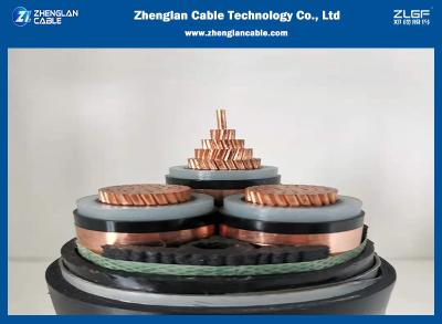 China cable de transmisión acorazado del cobre del aislamiento 36KV milivoltio del cable de transmisión de 3*300sqmm STA XLPE en venta