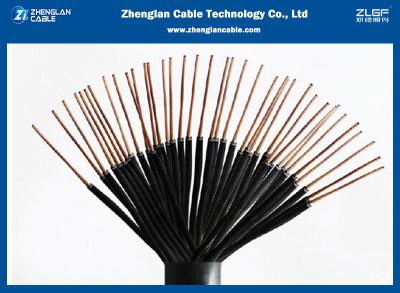 China cable de control sin blindaje de 0.6/1kv Cu/Xlpe/Pvc 5x4sqmm según IEC60502-1 en venta