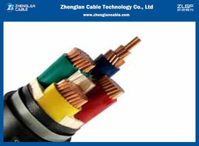 China 4x10sqmm SWA 4 Core Armored Cable CU/XLPE/PVC/SWA/PVC ISO 9001 2015 for sale