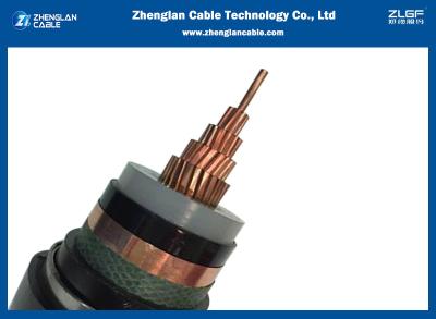 China Cabo distribuidor de corrente selecionado 18/30kv do cabo XLPE de Monoconductor milivolt fio de cobre 1Cx150sqmm à venda