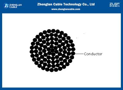 China Concentric Lay Stranded all aluminium conductor AAC Cowslip (91/3.77mm) for sale