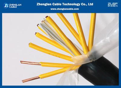 Китай 450/750V 5x0.75sqmm Pvc электрического кабеля системы управления изолировал Pvc обшило кабель продается