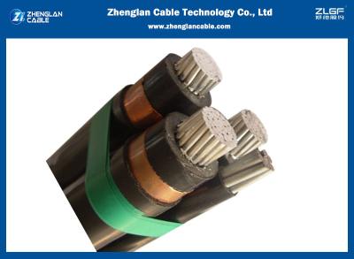 China cable aéreo de arriba 3x95+1x50sqmm IEC60502-2 de 12.7/22kv ABC en venta