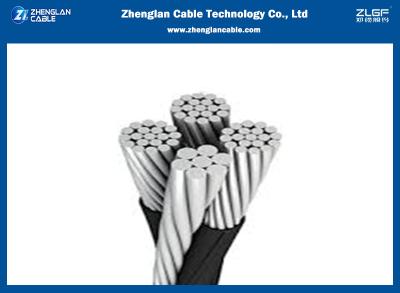 China AAC/XLPE AAAC/XLPE Aerial Insulated Cable Overhead 3Cx70 1x25 NA 1Cx25mm2 for sale