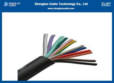 China 450/750V 300/500V 6×2.5 Sqmm Electrical Control Cable Cu/PVC/PVC Unshielded Shielded for sale