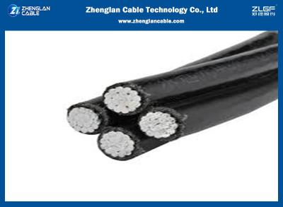 China AAC/XLPE AAAC/XLPE Aerial Overhead Insulated Cable 4Cx50 NA 1Cx50 Mm2 for sale
