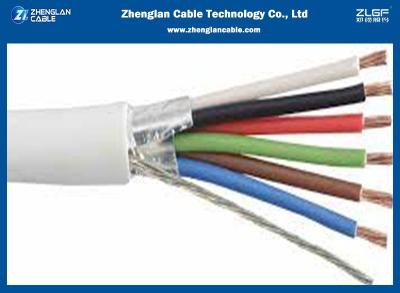 China 0.6/1KV CU/XLPE/PVC 7x1.5 Sqmm protegeu a trança IEC60502-1 do fio de cobre do cabo de controle à venda