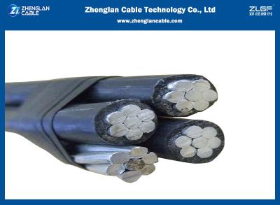中国 0.6/1KVポリ塩化ビニールXLPEの頭上式の電線2の中心4の中心3の中心IEC60502-1 販売のため