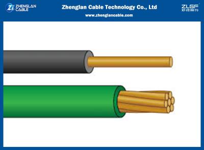 China Solo alambre de cobre ROJO de H07V-R 25/35/50 Sqmm con el conductor trenzado en venta