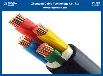 China Base cero de la base 5 del cable de transmisión del halógeno del humo bajo de cobre acorazado de XLPE 4 en venta