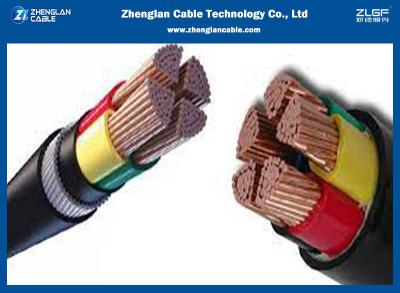 Chine 0.6/1KV 4 l'halogène nul de basse fumée du noyau 75sqmm câble le cuivre blindé XLPE à vendre