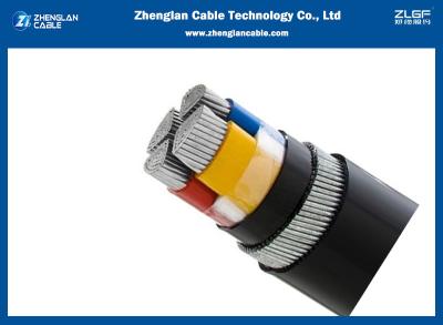 China 1.1kv Swa Armored Aluminum Low Voltage Power Cable Underground 4x25mm2 IEC60502-1 for sale