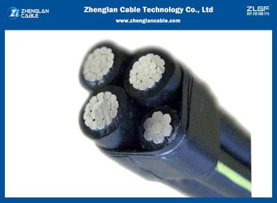 China 1.1kv ABC Cable Triplex Service Cable 3x70+NA1x54.6+1x16sqmm NFC33209 for sale
