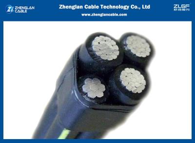 China Xlpe Covered Overhead Power Cable 3x50+NA1x54.6 NFC33209 Aerial Bundled Cable for sale