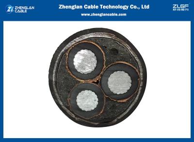 中国 12.7/22(24) Tripolar中型の電圧KVは3Cx240sqmmの絶縁される12/の20(24) KV Xlpeを送電線 販売のため
