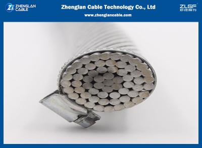 中国 BS215 ACSRのヒョウのコンダクター（261.50sq.mm）のアルミニウム コンダクターの鋼鉄は裸のコンダクター ケーブルを補強した 販売のため