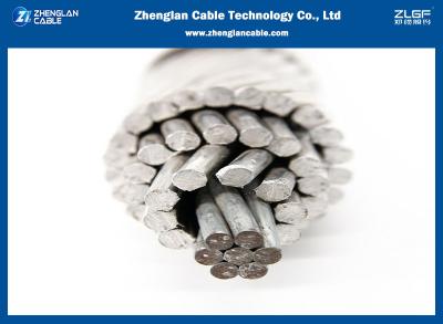 China Maestro de alumínio Steel Reinforced Cable BS215, ASTM B232, e DIN48204 do Waxwing 18/1 de ACSR. à venda