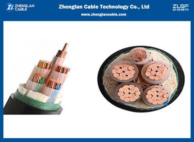 China 4+1 cores Multi XLPE Insulated PVC / PE Sheathed Cable Unarmored Cu(AL)/XLPE/PVC for sale