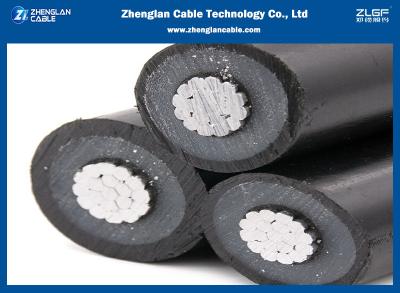 China Aluminium Conductor PVC /XLPE 11kV - 35kV Overhead Insulated Cable ISO IEC60502 for sale