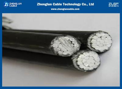 Китай 0.6-1kV XLPE изолировало алюминиевый надземный кабель 1x95sqmm NFC 33-209 IEC60502 ABC продается