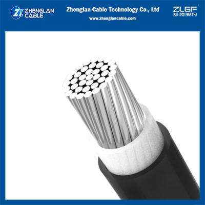 China 1kv 1x35sqmm que la base de aluminio Xlpe aisló el Pvc forró base del cable de transmisión la sola Unarmored en venta
