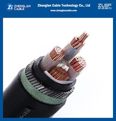 China XLPE Insulated Armoured PVC Jacket Power Cable Copper Conductor 0.6kv 1kv for sale