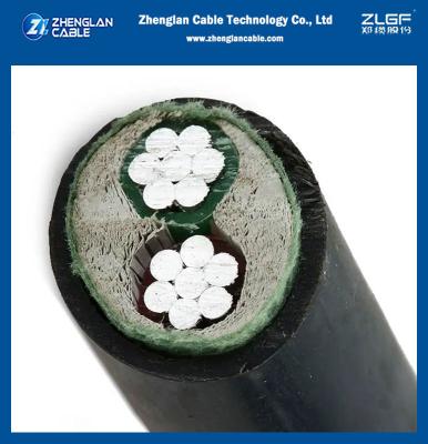 China 0.6/1kv PVC Insulated Aluminum Cable Flame Retardant Power Cable 2x16mm2 for sale