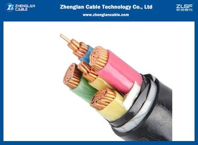 China O PVC isolado PVC revestiu o cabo distribuidor de corrente Multicore blindado 3x35+2x16sqmm do SWA à venda