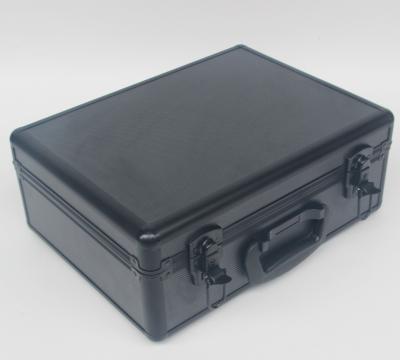 China Os ABS Shinny a caixa de alumínio preta da câmera, estojo de alumínio profissional da câmera à venda