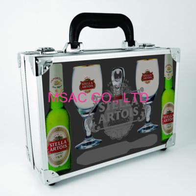 China Lockable Portable Aluminum Case , 1.5 Kgs Aluminum Case With Foam Insert for sale