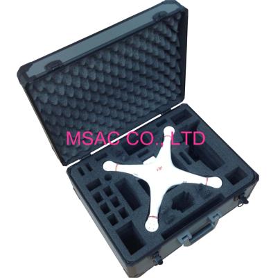 China RC Mould Aluminum Carrying Case Light Weight 5MM MDF With Gray ABS Panel for sale