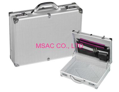 China Business Men ' S Aluminum Attache Case 4mm MDF And ABS Panel 2.3 Kgs 460 X 330 X 150mm for sale