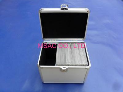 China 300 Aluminum DVD Storage Case Foam Lining for sale