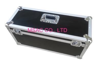 China Black Aluminum Custom Flight Cases / Equipment Carrying Cases For Carry Tool for sale