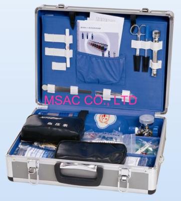 China Portable Medical Metal First Aid Case , Aluminum Doctor Cases For Car for sale