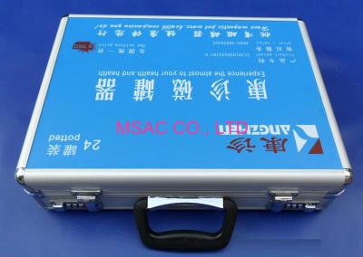 China MS-FA-98 Aluminium First Aid Box / Doctor Carry Cases For Packing Medical Tools for sale