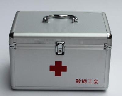 China Doctor Aluminium First Aid Box 240 * 135 * 150mm for sale