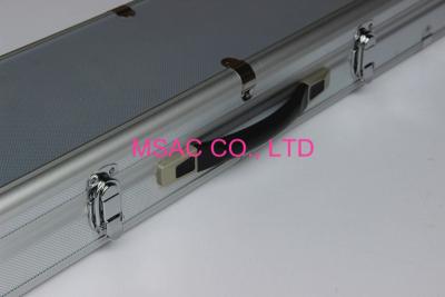 China Fireproof Aluminum Cue Case 1250 X 200 X 120mm for sale