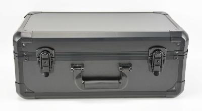 China 18 Inch X 12 Inch X 6 Inch Protable Black Aluminum Tool Carrying Case for sale