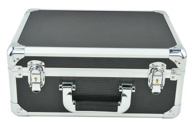 China Black Aluminum Tool Carrying Case 400*360*200mm Aluminum Tool Briefcase For Sale for sale