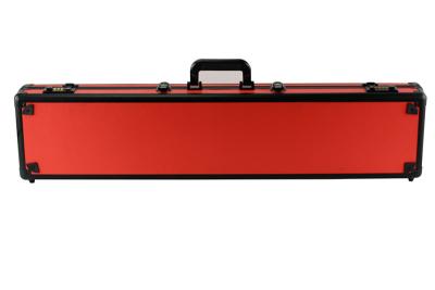 China Caixa de arma de alumínio da mão da pistola, caixa de arma de alumínio vermelha de pouco peso feita sob encomenda caixa de arma de 40 polegadas à venda