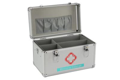China Aluminum Medicine Chest Carrying Case, Aluminum First Aid Kit Box for sale