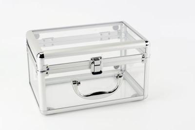 China Customized Aluminum Acrylic Box, Aluminum Transparent Show Cases Aluminum Transparent Acrylic Display Box for sale