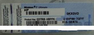 China HP activate original Windows 7 Ultimate OEM Discount Software Product key label on sales for sale