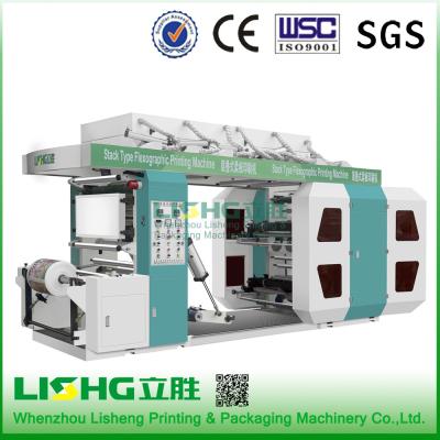China Multi máquina de impressão de Flexo da cor para o papel de rolo/filme plástico/não tecido/tela à venda