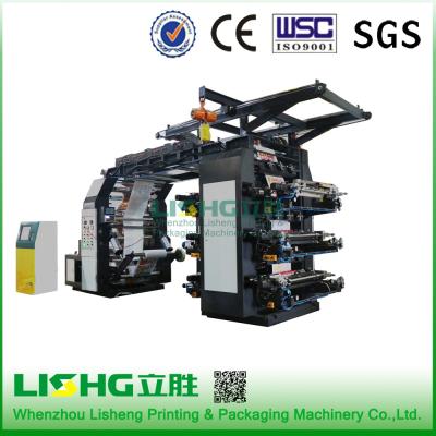 China 6 Colour Plastic Film Paper Flexographic/Flexo Printing Machinery for sale
