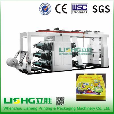 China High speed stack type Flexographic Printing Machine for Both Side Roll paper, plastic film PP woven sack non woven fabr for sale